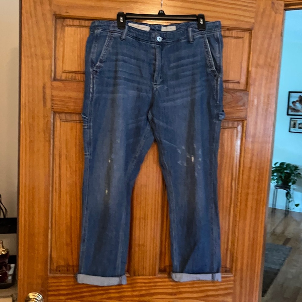 Pilcro and the letterpress Anthropologie capris